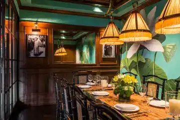 Private event with elegant celebration decor and curated guest experience