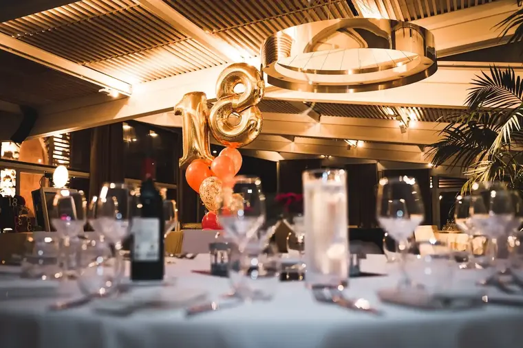 Professionally styled event space with premium decor and guest-ready atmosphere